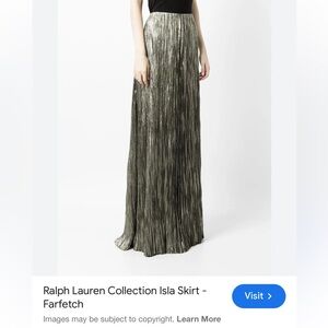 Ralph Lauren Isla pleated Maxi shirt